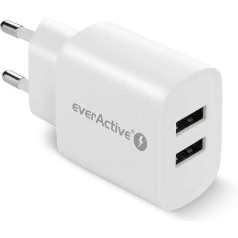 everActive SC-220 Wandladegerät 2x USB 2,4A 12W