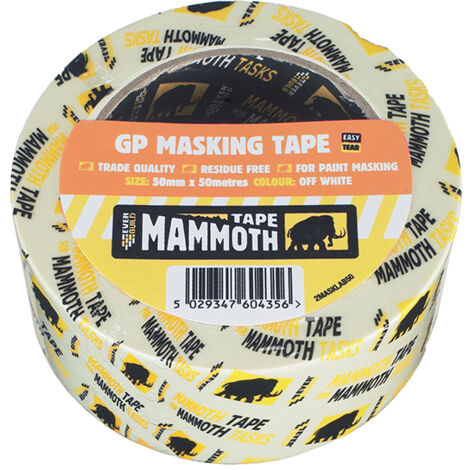 Everbuild 2MASKLAB25 Mammoth Retail Masking Tape 25mm x 50m EVB2MT25