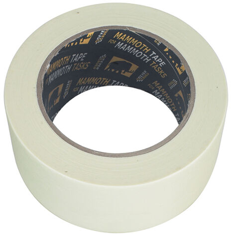 Everbuild 2MASKVAL50 Mammoth Value Masking Tape 50mm x 50m EVBMASKVAL50