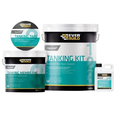 Everbuild Aquaseal Wet Room System Kit 7.5M