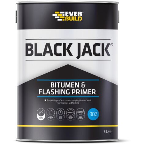 Everbuild Black Jack 902 Bitumen Primer 1 Litre