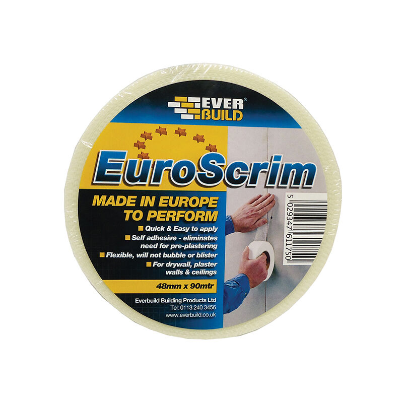 2EURO48 EuroScrim Tape 48mm x 90m EVB2EURO48 - Everbuild