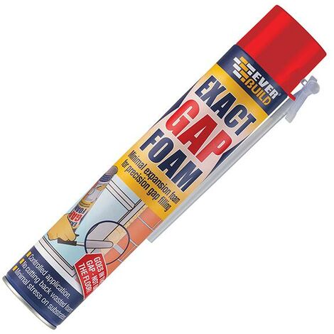 Everbuild Exact Gap 7 Low-Expansion Expanding Foam Filler 750 ml