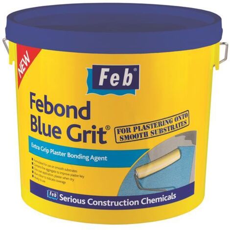 Everbuild Febond Blue Grit Primer 10 Litre