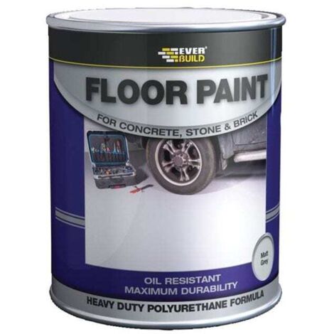 Everbuild Floor Paint Grey 5 Litre