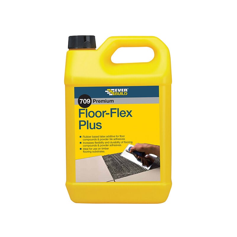 Everbuild - LAT5 709 Floor Flex Plus Latex 5 litre EVBLAT5