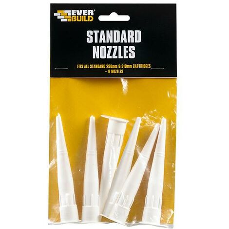 Everbuild NOZSTD Standard Nozzle Pack of 6 EVBNOZSTD