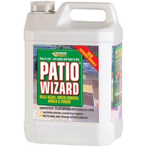 Everbuild Patio Wizard Concentrate 5 Litre