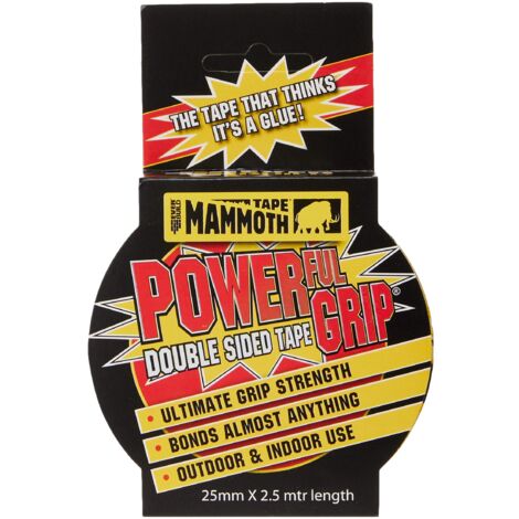 Everbuild Powergrip Double Sided Tape 25mm x 2.5m