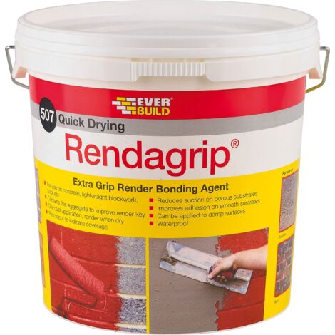 Everbuild RENDGP10 507 Rendagrip Bonding Agent 10 litre EVBRENDGP10