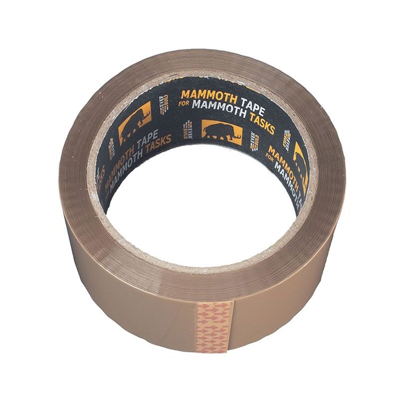 Retail/Labelled Packaging Tape 48mm x 50m Brown EVB2PTBN48 - Brown - Everbuild