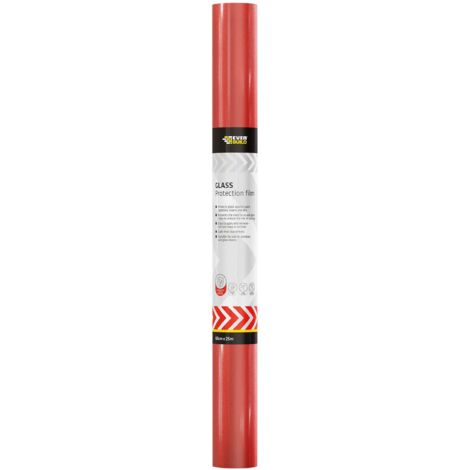 Everbuild ROLLGLASS25 Glass Protector Film 600mm x 25m EVBROLGLAS25