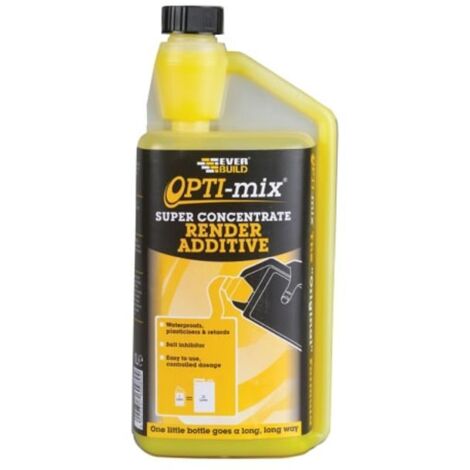 Everbuild Sika Opti-Mix 3-in-1 Render Additive 1 Litre