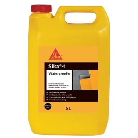 Everbuild Sika Sika-1 Waterproofer 5 litre
