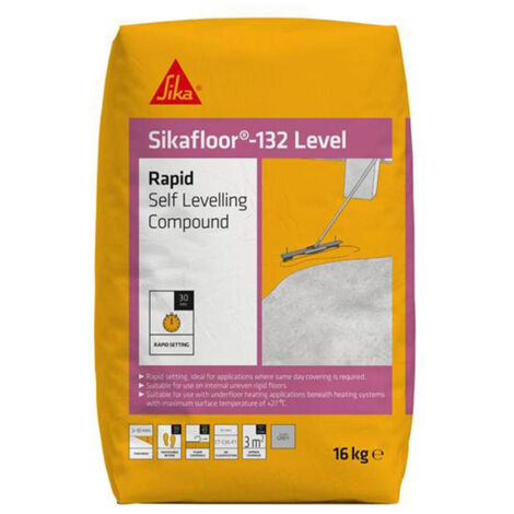 Everbuild Sika Sikafloor-132 Level Rapid 16Kg - Quick Set Compound