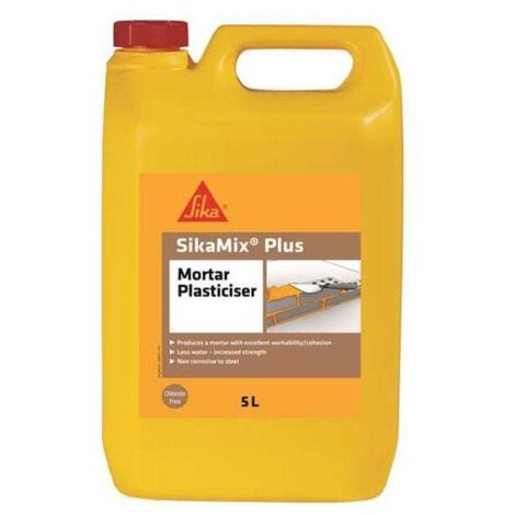 Everbuild SIKAMIXP5 Sikamix Plus 5 litre EVBSIKAMIXP5
