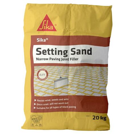 Everbuild SKSANDBF20 Sika Setting Sand Buff 20kg EVBSANDBF20