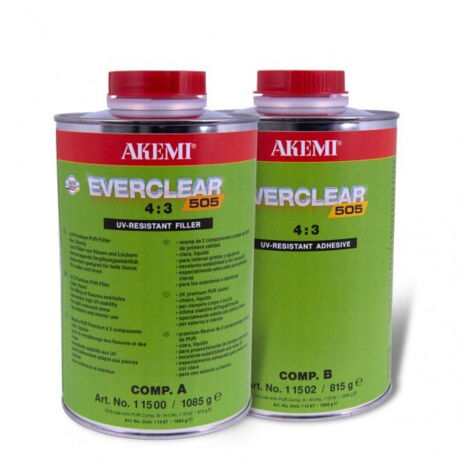 Everclear 505 liquide - Colle PU - Akemi - 1,9 kg