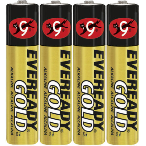 Eveready Gold Micro (AAA)-Batterie Alkali-Mangan  1.5 V 4 St.