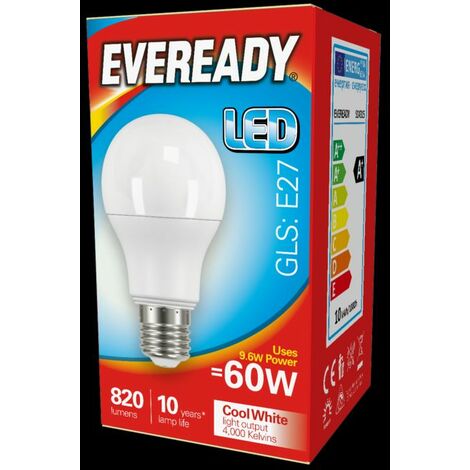 Eveready LED GLS 60W 820lm E27 - S14315