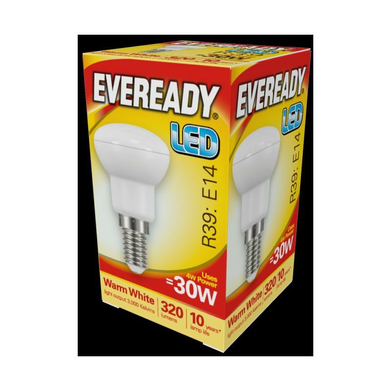 Eveready LED R39 4W 320lm Warm White 3000k E14 - S13630