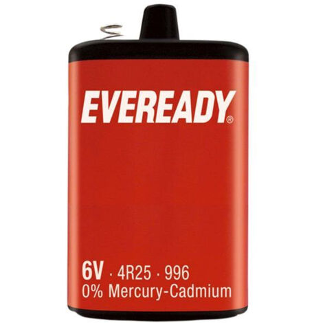 Eveready PJ996 6V Lantern Battery EVES4682
