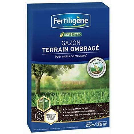 EverGreen FERTILIGENE Gazon Terrain OMBRAGE 875G OMBR25