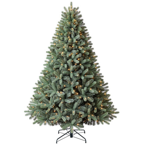 Evergreen Künstlicher Weihnachtsbaum Vermont Fichte  Inkl. LEDs  Grün  210 cm