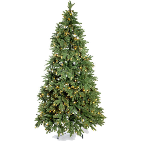 Evergreen Weihnachtsbaum Roswell Kiefer inkl. LED  180 cm Hoch Ø 112 cm