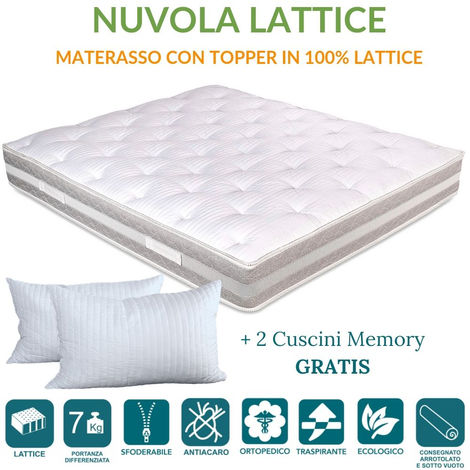 prezzo cuscini letto matrimoniale lattice - AradBranding