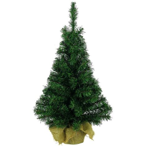 Everlands Albero di Natale Jute Bag 45 cm, Diametro 30 cm