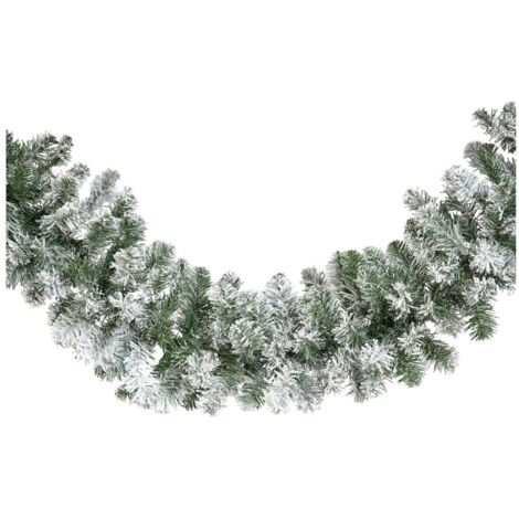 Everlands ghirlanda di natale imperial innevata d30 270 cm 680469
