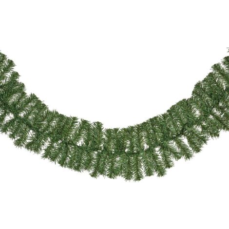 Everlands Imperial Tannengirlande light 270 x 9,5 cm grün für Innen und Außen Hängedekoration