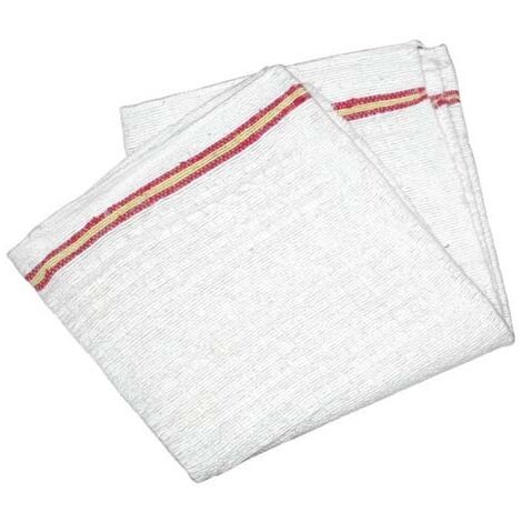 EVERTEX - Serpillière traditionnelle blanche STB 55x100cm vrac