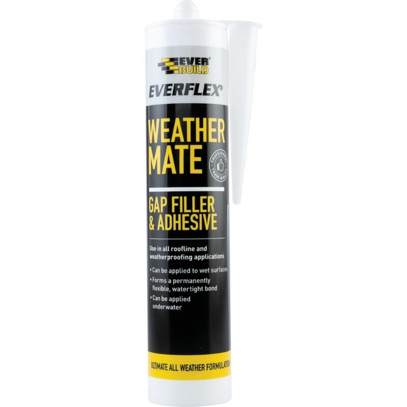 Everbuild C3 Weather Mate White Sealant - 310ml - White