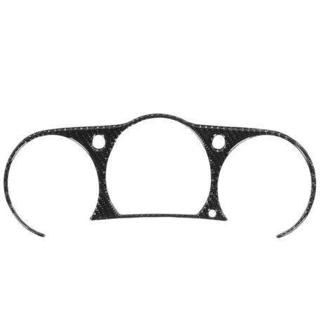 EVGATSAUTO Armaturenbrett-Abdeckung, kompatibel mit Nissan 350z (2006–2009), Carbonfaser-Innenausstattung, Instrumententafel-Zieraufkleber