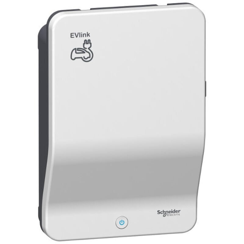 Station de charge evlink wallbox plus - 1p t2s - mono - 32 a/7 kw + protections