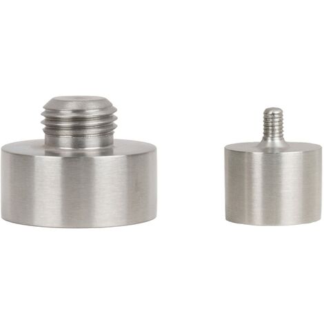 EVI Herrajes Fermaporta con sospensione, kit di prolunga per porte con altezza di 13 mm, per porte con altezza superiore a 18 mm, in acciaio inox, compatibile con modello I-164