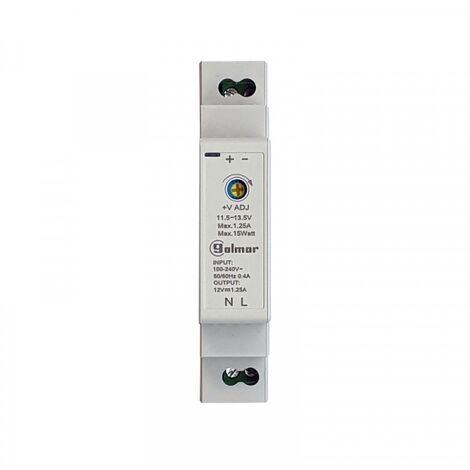 EVICOM - TALM1012/1 ALIMENTATION MODULAIRE 12 VCC 1.25 A