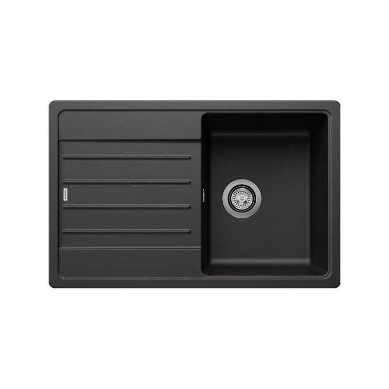 Evier, a encastrer, en silgranit Blanco legra 45S, 1 cuve, 1 egoutto Blanco 526083