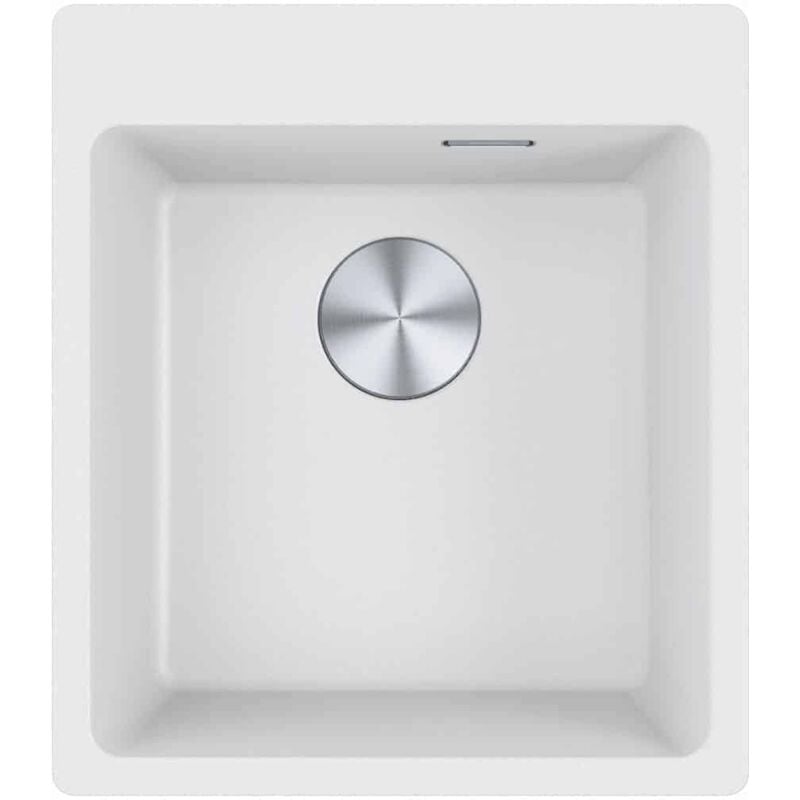 Evier Franke Maris Fragranit+ MRG610-39 - Blanc Artic (moucheté) - Vidage : Automatique