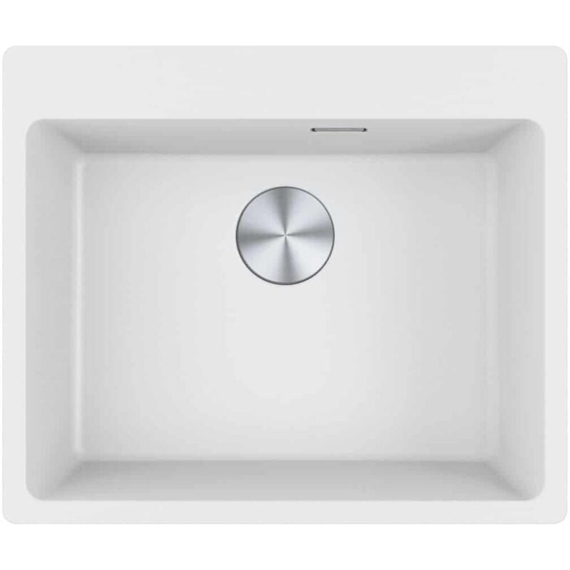 Franke - Evier Maris Fragranit+ MRG610-54 - Blanc Artic (moucheté) - Vidage : Automatique
