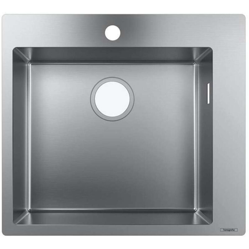 Hansgrohe - viers - Evier encastré S711-F450, inox 43301800