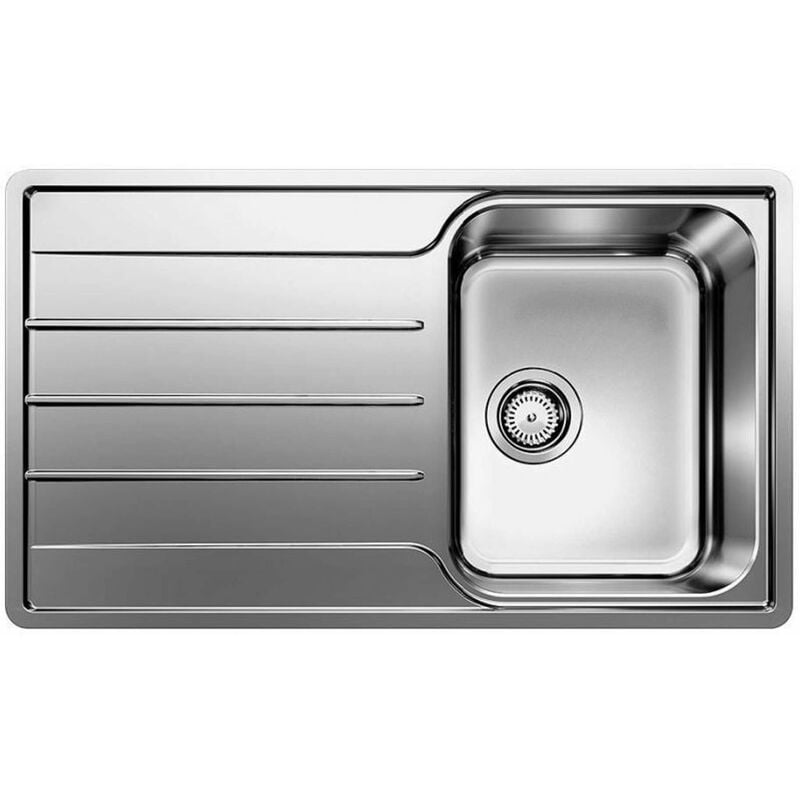 Blanco - Lemis 45 - Évier, 86x50 cm, inox brossé 523030