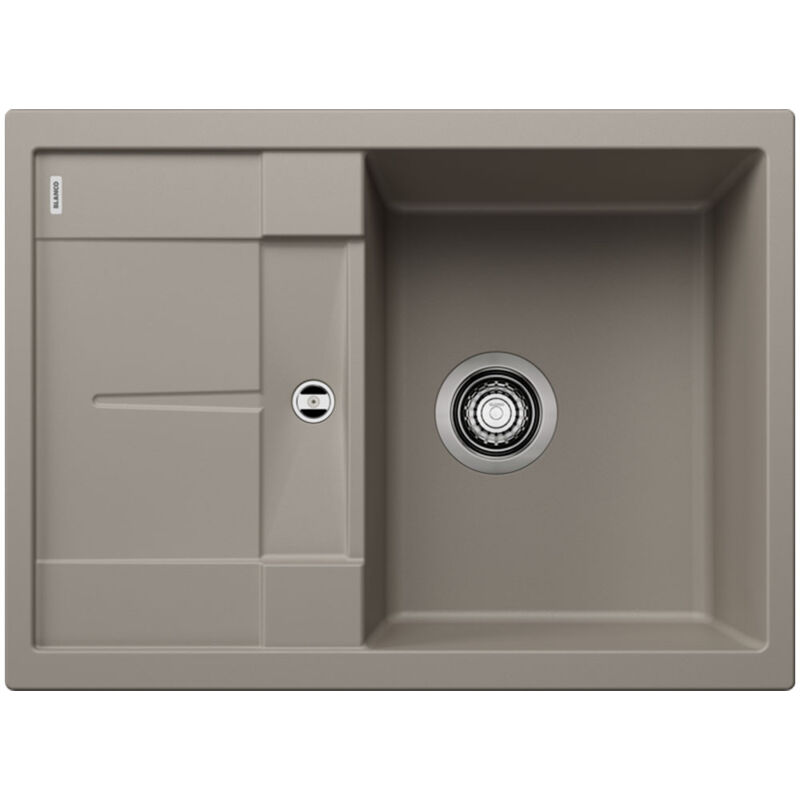 Blanco - Metra 45 - Évier en silgranit, 68x50 cm, Compact, tartufo 519569