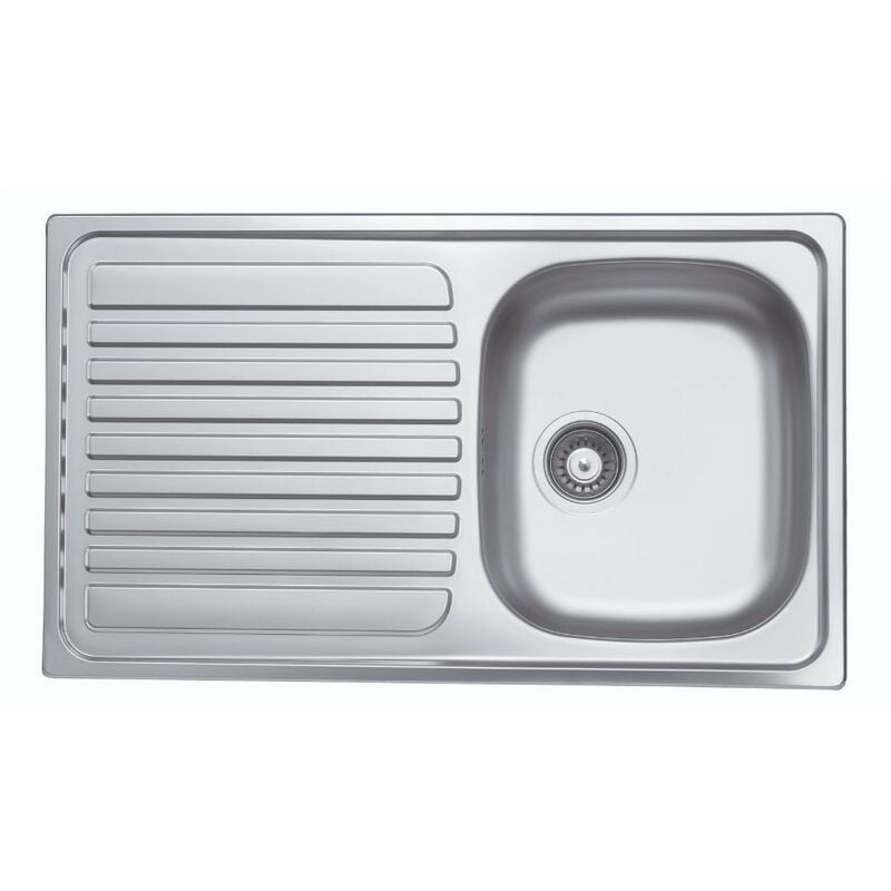 Samet - Evier à encastrer 86x50 cm avec égouttoir gauche