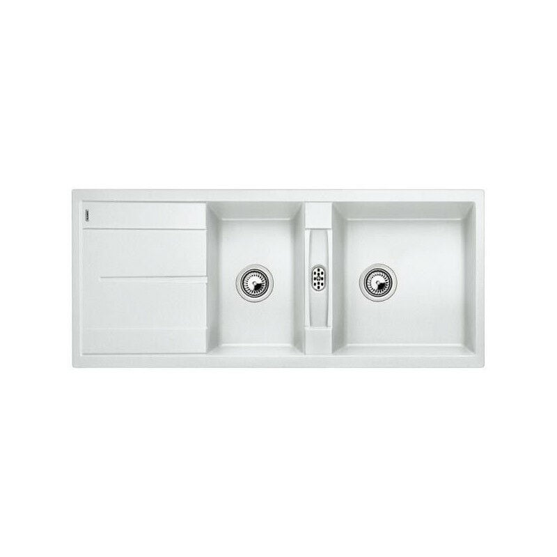 Blanco - metra 8S pdur blanc &siphon 513260