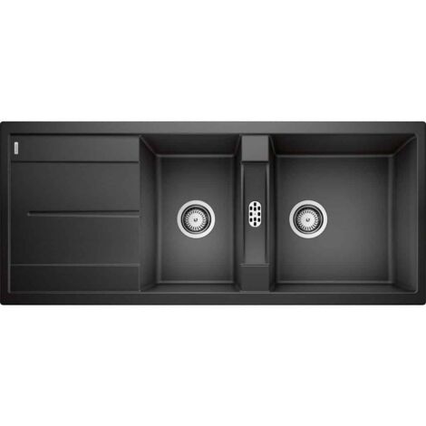 Evier Blanco Metra 8S - Anthracite - Vidage : Manuel