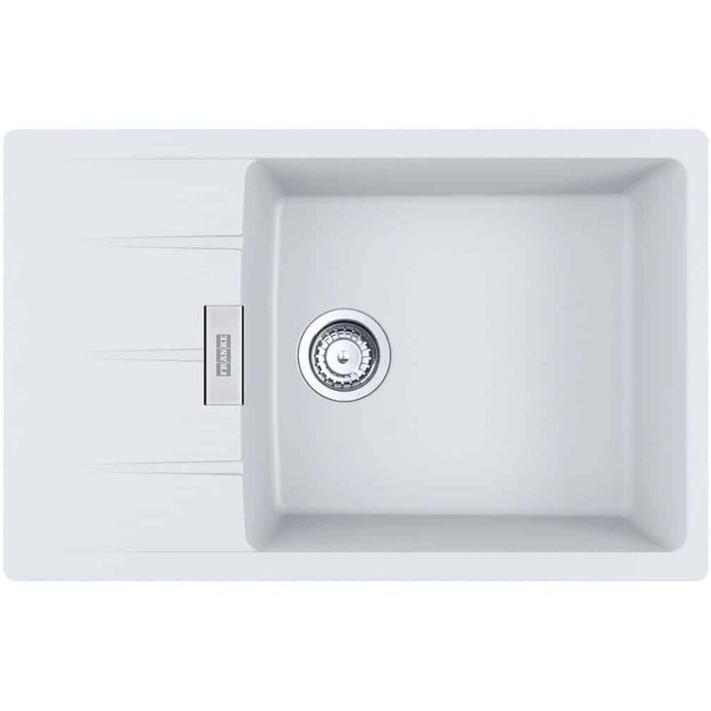 Evier Franke Centro Fragranit+ CNG611-XLC - Blanc Artic (moucheté)