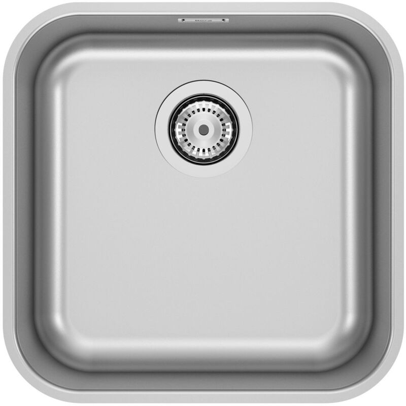 Roca - Evier à un bac lisboa Dimensions : 400x400x180 mm